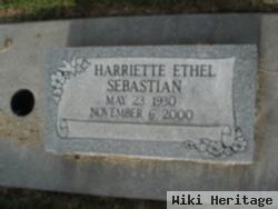 Harriette Ethel West Sebastian