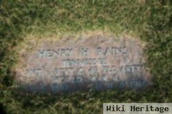 Pvt Henry H. Rains