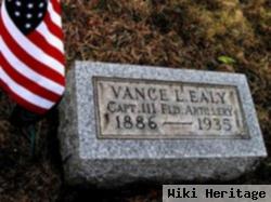 Capt Vance L. Ealy