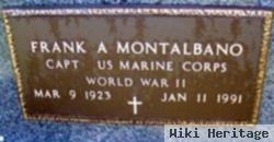 Capt Frank Anthony Montalbano