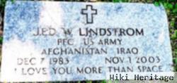 Pfc Jed William Lindstrom