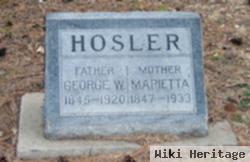 Marietta Hosler