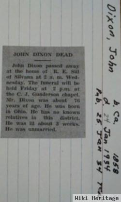 John H. Dixon