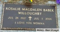 Rosalie Magdalen Babek Willoughby