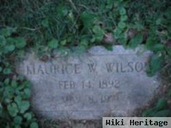 Maurice W Wilson