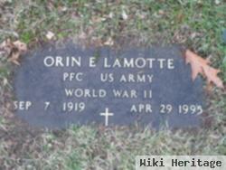 Orin Ernest "bob" Lamotte