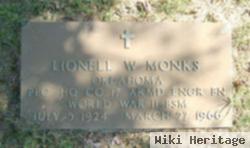 Pfc Lionell W. Monks