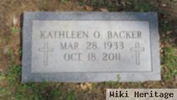 Kathleen Ann O'leary Backer