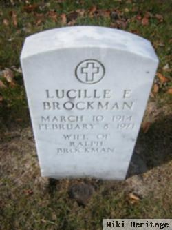 Lucille E Brockman