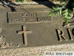 John T "jake" Rich