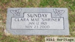 Clara Mae Shriner Sunday