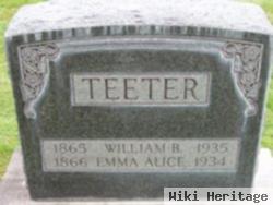 William B Teeter