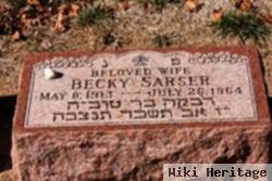 Becky Sarser