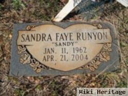 Sandra Faye "sandy" Runyon