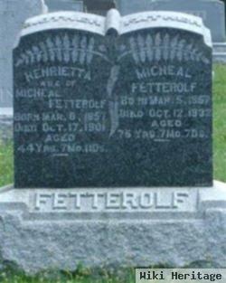 Henrietta Fetterman Fetterolf