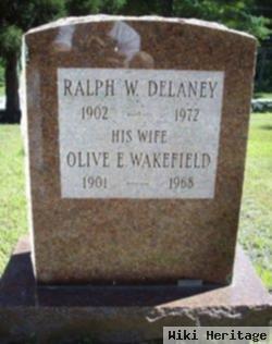 Ralph W Delaney