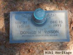 Donald M. Vinson