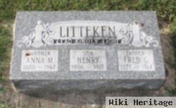 Frederick Wilhelm "fred" Litteken