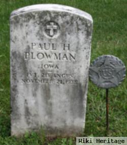 Paul H. Plowman