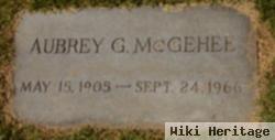 Aubrey G Mcgehee