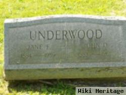 John Dion Underwood, Sr