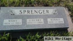 J Henry Sprenger