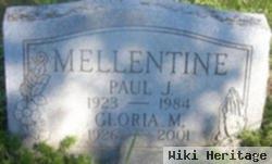 Gloria M Mellentine