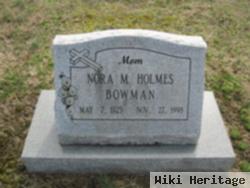 Nora Mae Holmes Bowman