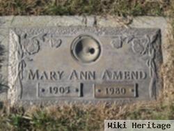 Mary Ann Amend