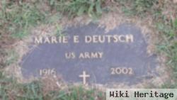 Marie E Deutsch