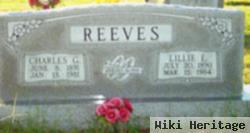 Lillie E Reeves