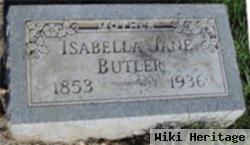 Isabella Jane "belle" Spensley Butler