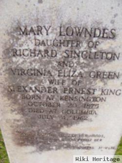 Mary Lowndes King