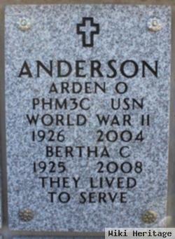 Dr Arden Oris Anderson