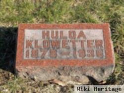 Hulda Tetzloff Klowetter