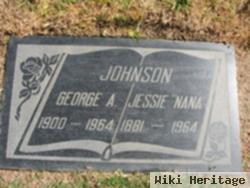 Mrs Jessie Ada "nana" Clark Johnson