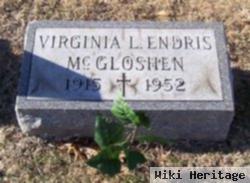 Virginia L. Endris Mcgloshen