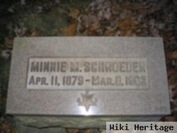 Minnie M Schroeder