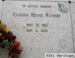 Claudia Hanks Richard