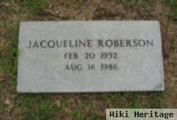 Jacqueline Roberson