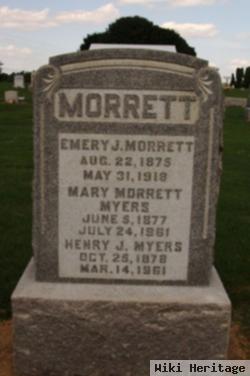 Emery J Morrett