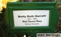 Betty Ruth Webb Garrett