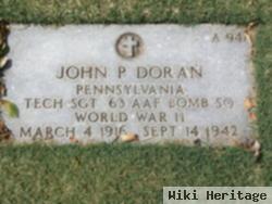 Tsgt John P Doran