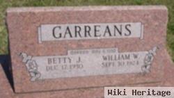 Betty Jean Rice Garreans