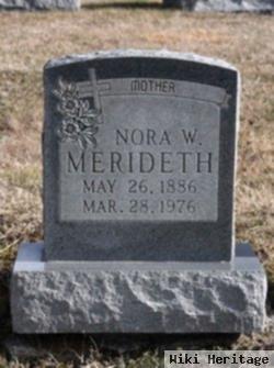 Nora W. Merideth