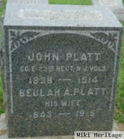 Pvt John Platt