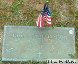 John D Williamson