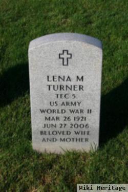 Lena M Turner