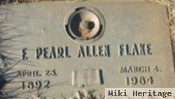 Fannie Pearl Allen Flake