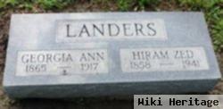 Hiram Zed Landers